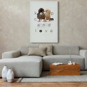 Tableau - Keep Calm and Love (1 Part) Vertical