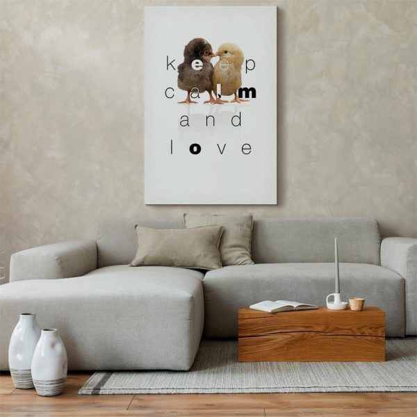 Tableau - Keep Calm and Love (1 Part) Vertical