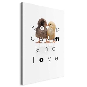 Tableau - Keep Calm and Love (1 Part) Vertical