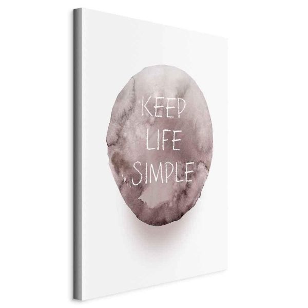 Tableau - Keep Life Simple (1 Part) Vertical Tableau - Keep Life Simple (1 Part) Vertical