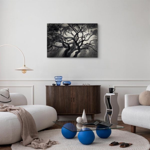 Tableau - Lighted Branches (1 Part) Wide