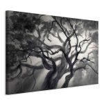 Tableau - Lighted Branches (1 Part) Wide