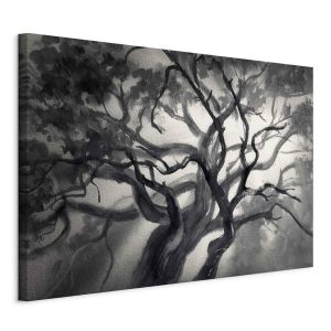 Tableau - Lighted Branches (1 Part) Wide