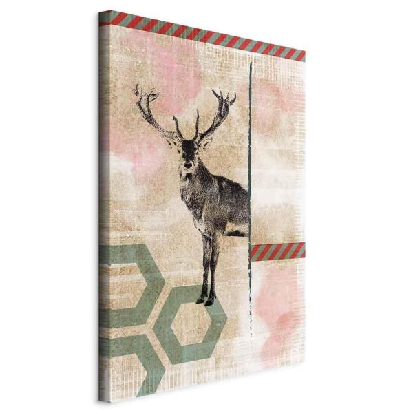 Tableau - Lost Deer (1 Part) Vertical Tableau - Lost Deer (1 Part) Vertical