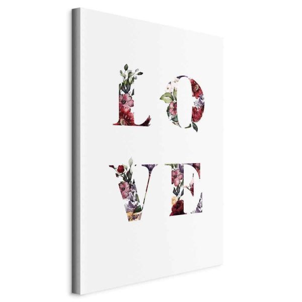 Tableau - Love in Flowers (1 Part) Vertical Tableau - Love in Flowers (1 Part) Vertical