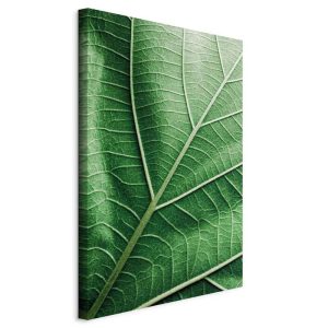 Tableau - Malachite Leaf (1 Part) Vertical