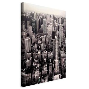 Tableau - Manhattan In Sepia (1 Part) Vertical
