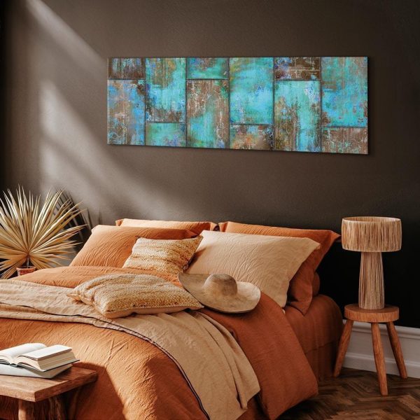 Tableau - Metal Mosaic: Blue
