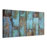 Tableau - Metal Mosaic: Blue