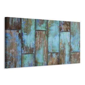 Tableau - Metal Mosaic: Blue