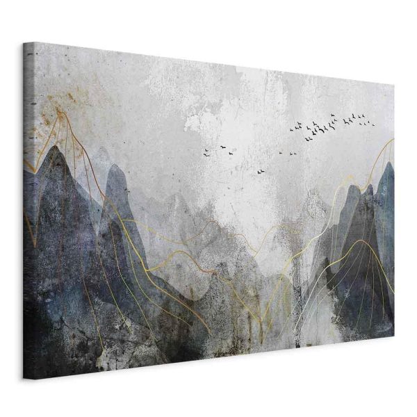 Tableau - Misty Mountain Pass (1 Part) Wide Tableau - Misty Mountain Pass (1 Part) Wide