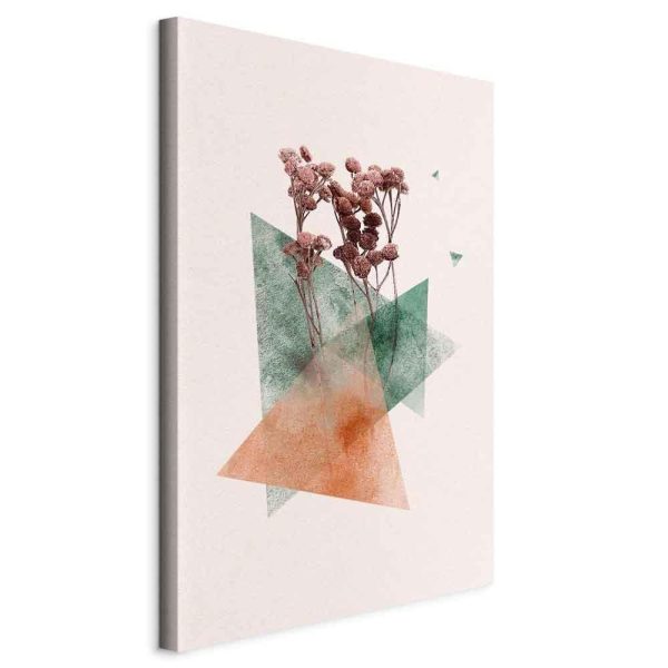 Tableau - Modernist Flower (1 Part) Vertical Tableau - Modernist Flower (1 Part) Vertical