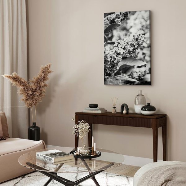 Tableau - Monochrome Lilac (1 Part) Vertical