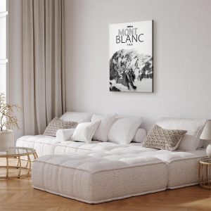 Tableau - Mont Blanc (1 Part) Vertical