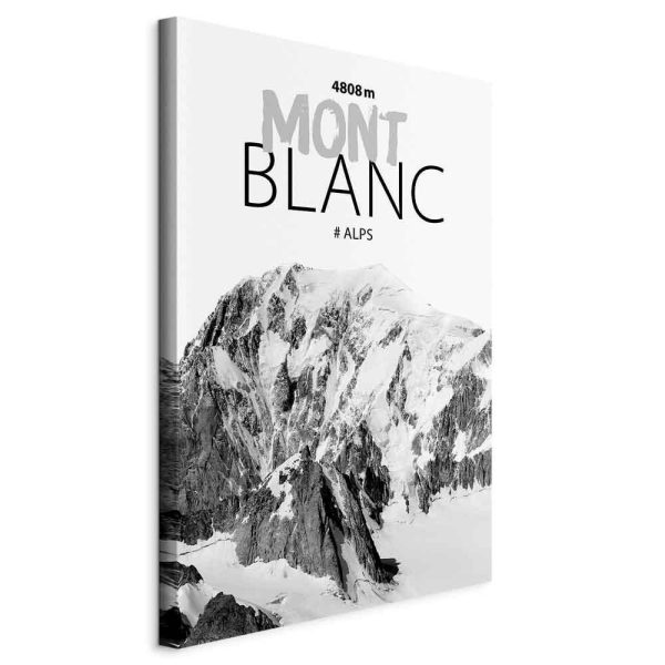 Tableau - Mont Blanc (1 Part) Vertical Tableau - Mont Blanc (1 Part) Vertical