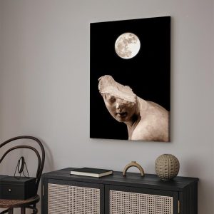 Tableau - Moon and Statue (1 Part) Vertical