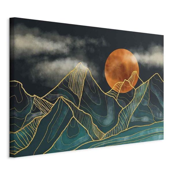 Tableau - Mountain Calm (1 Part) Wide Tableau - Mountain Calm (1 Part) Wide