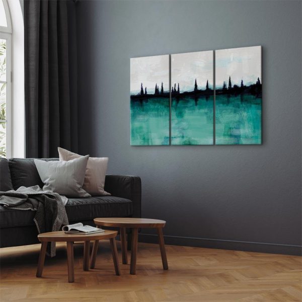 Tableau - Mountain Lake (3 Parts)