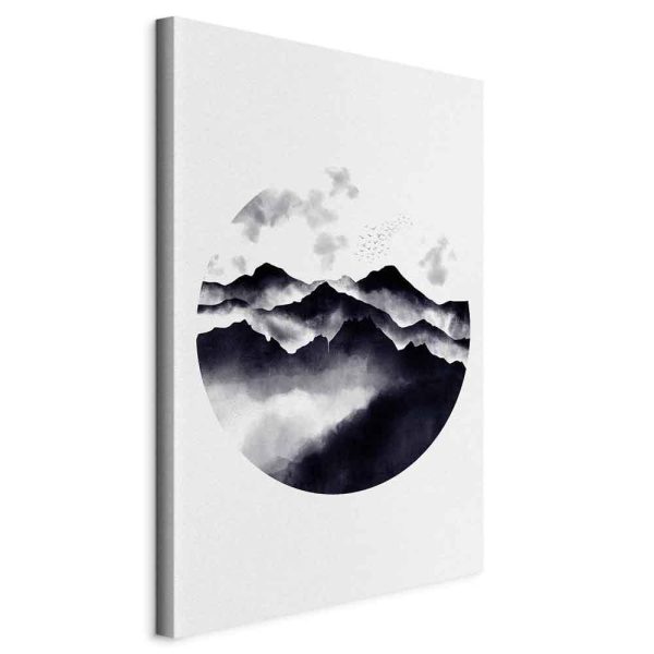 Tableau - Mountain Landscape (1 Part) Vertical Tableau - Mountain Landscape (1 Part) Vertical