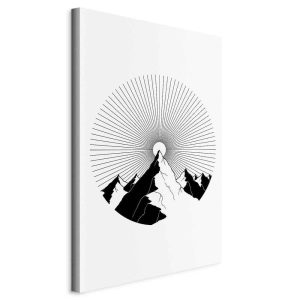 Tableau - Mountain at the Zenith (1 Part) Vertical