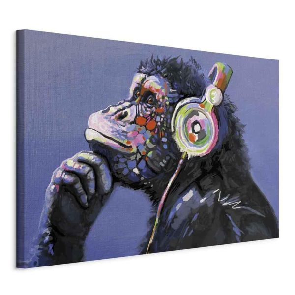 Tableau - Musical Monkey (1 Part) Wide Tableau - Musical Monkey (1 Part) Wide