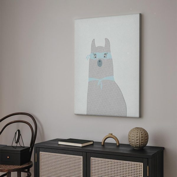 Tableau - Mysterious Lama (1 Part) Vertical