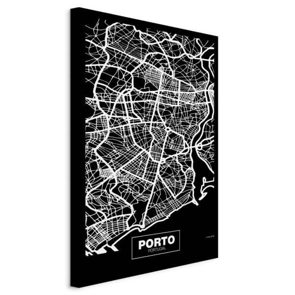 Tableau - Negative Map: Porto (1 Part) Vertical Tableau - Negative Map: Porto (1 Part) Vertical