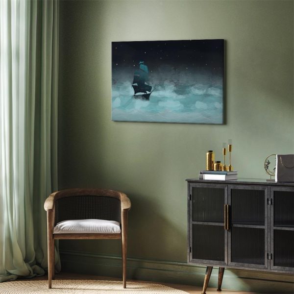 Tableau - Night Waves (1 Part) Wide - Second Variant