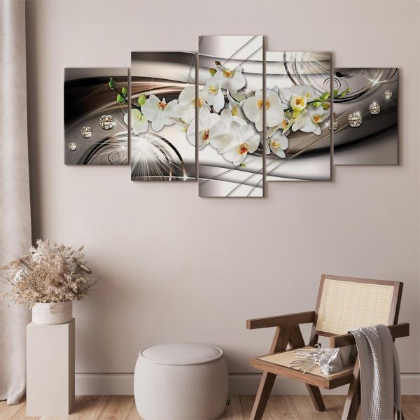 Tableau - Orchid with Diamonds