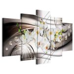 Tableau - Orchid with Diamonds