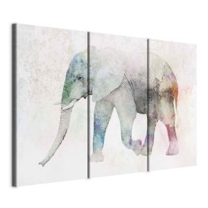 Tableau - Painted Elephant (3 Parts)