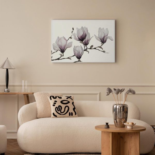 Tableau - Painted Magnolias (1 Part) Wide