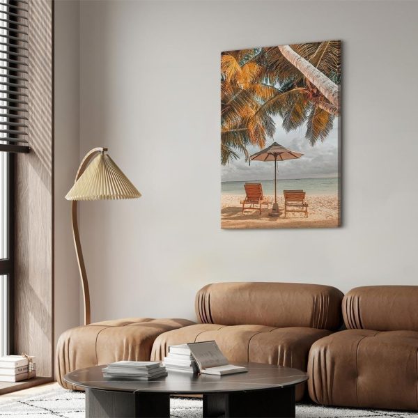 Tableau - Palm Umbrella (1 Part) Vertical