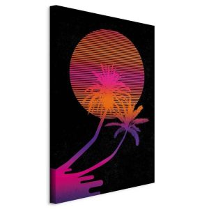 Tableau - Palm at Sunrise (1 Part) Vertical