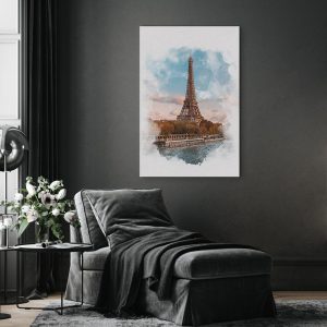 Tableau - Paris View (1 Part) Vertical