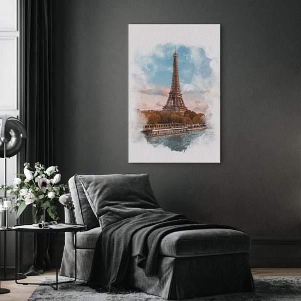 Tableau - Paris View (1 Part) Vertical