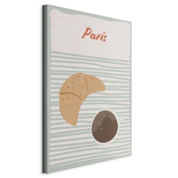 Tableau - Parisian Breakfast (1 Part) Vertical Tableau - Parisian Breakfast (1 Part) Vertical