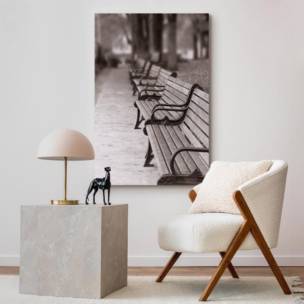 Tableau - Park Benches (1 Part) Vertical