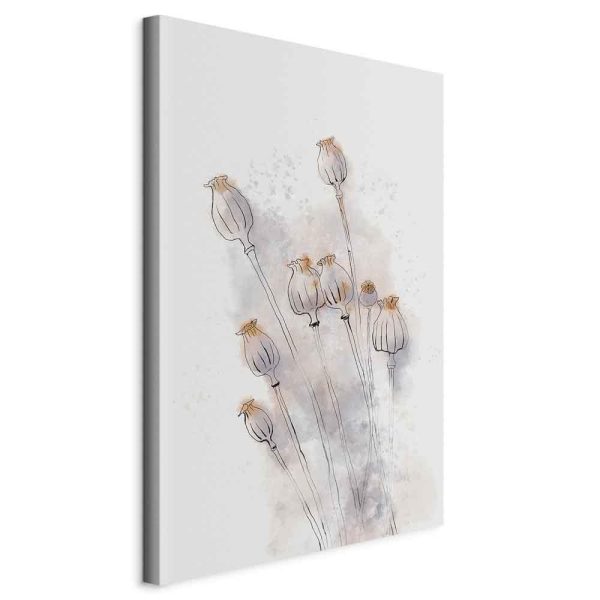 Tableau - Peaceful Poppies (1 Part) Vertical Tableau - Peaceful Poppies (1 Part) Vertical