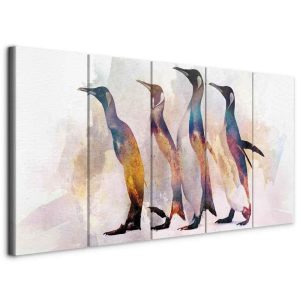 Tableau - Penguin Wandering (5 Parts) Narrow