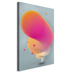 Tableau - Pink Streak (1 Part) Vertical