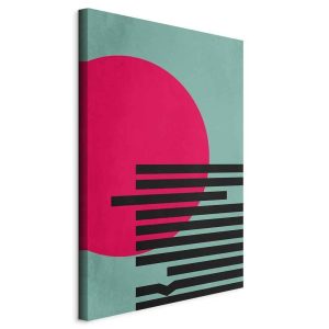 Tableau - Pink Sun (1 Part) Vertical