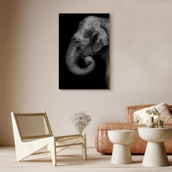 Tableau - Portrait of Elephant (1 Part) Vertical