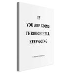 Tableau - Power of Words (1-part) - Winston Churchill's Motivational Quote