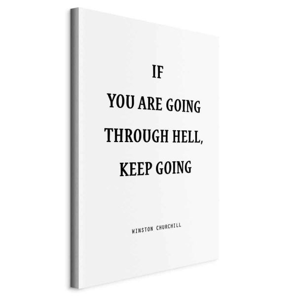 Tableau - Power of Words (1-part) - Winston Churchill's Motivational Quote Tableau - Power of Words (1-part) - Winston Churchill's Motivational Quote
