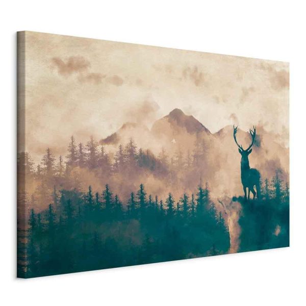 Tableau - Proud Deer (1 Part) Wide Tableau - Proud Deer (1 Part) Wide