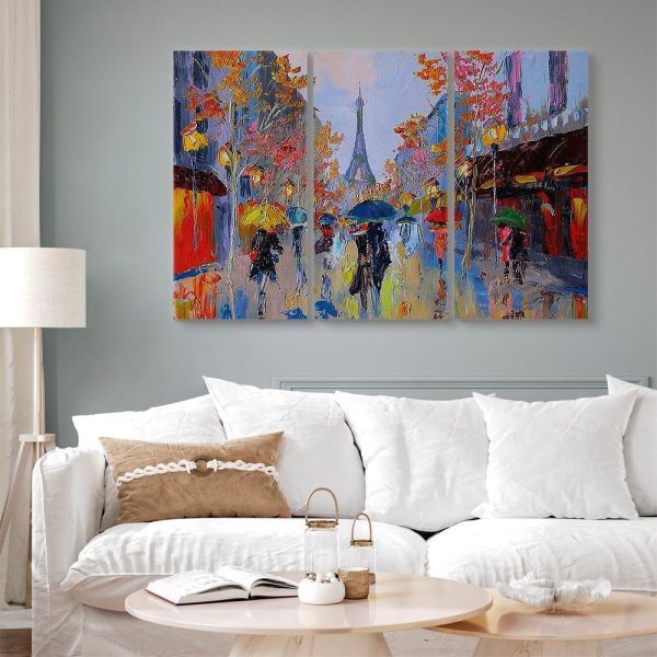 Tableau - Rainy Paris