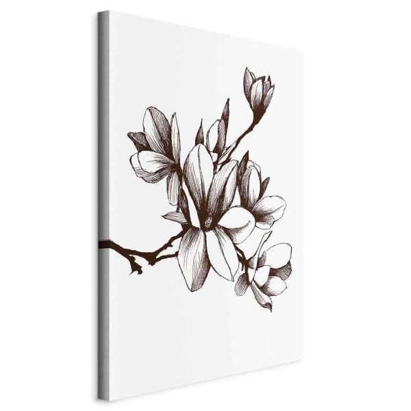 Tableau - Renaissance Magnolias (1 Part) Vertical Tableau - Renaissance Magnolias (1 Part) Vertical