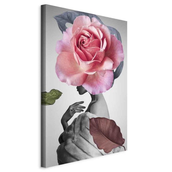 Tableau - Rose and Fur (1 Part) Vertical Tableau - Rose and Fur (1 Part) Vertical