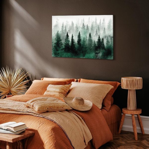 Tableau - Scandinavian Foggy Forest (1 Part) Wide